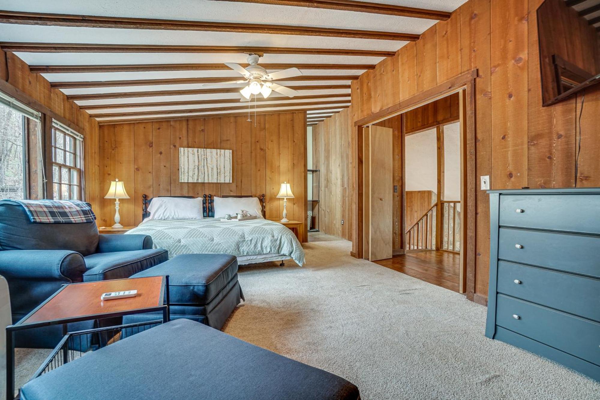 Charming Cabin With Fire Pit And Decks About 7 Mi To Helen Sautee Nacoochee 外观 照片